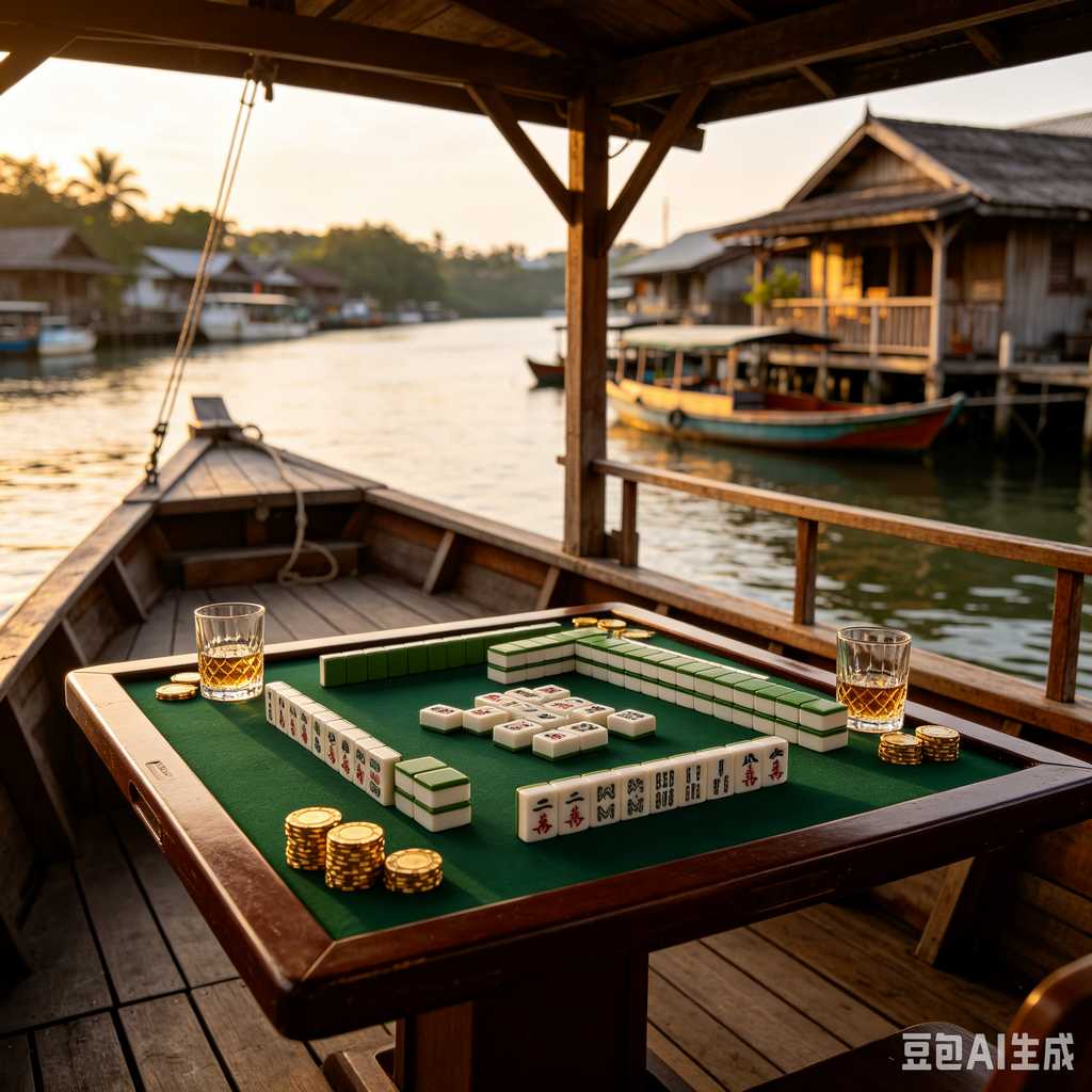 compact mahjong set for small home