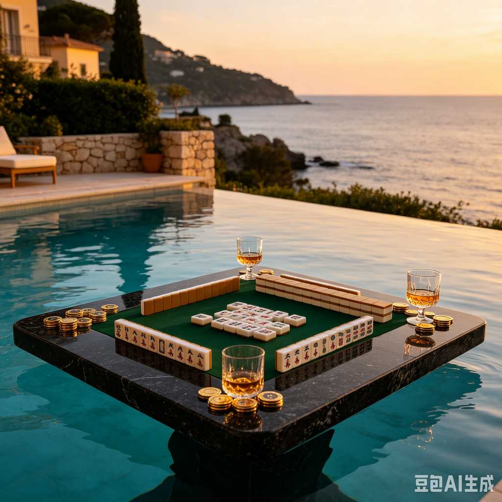 vacation mahjong set