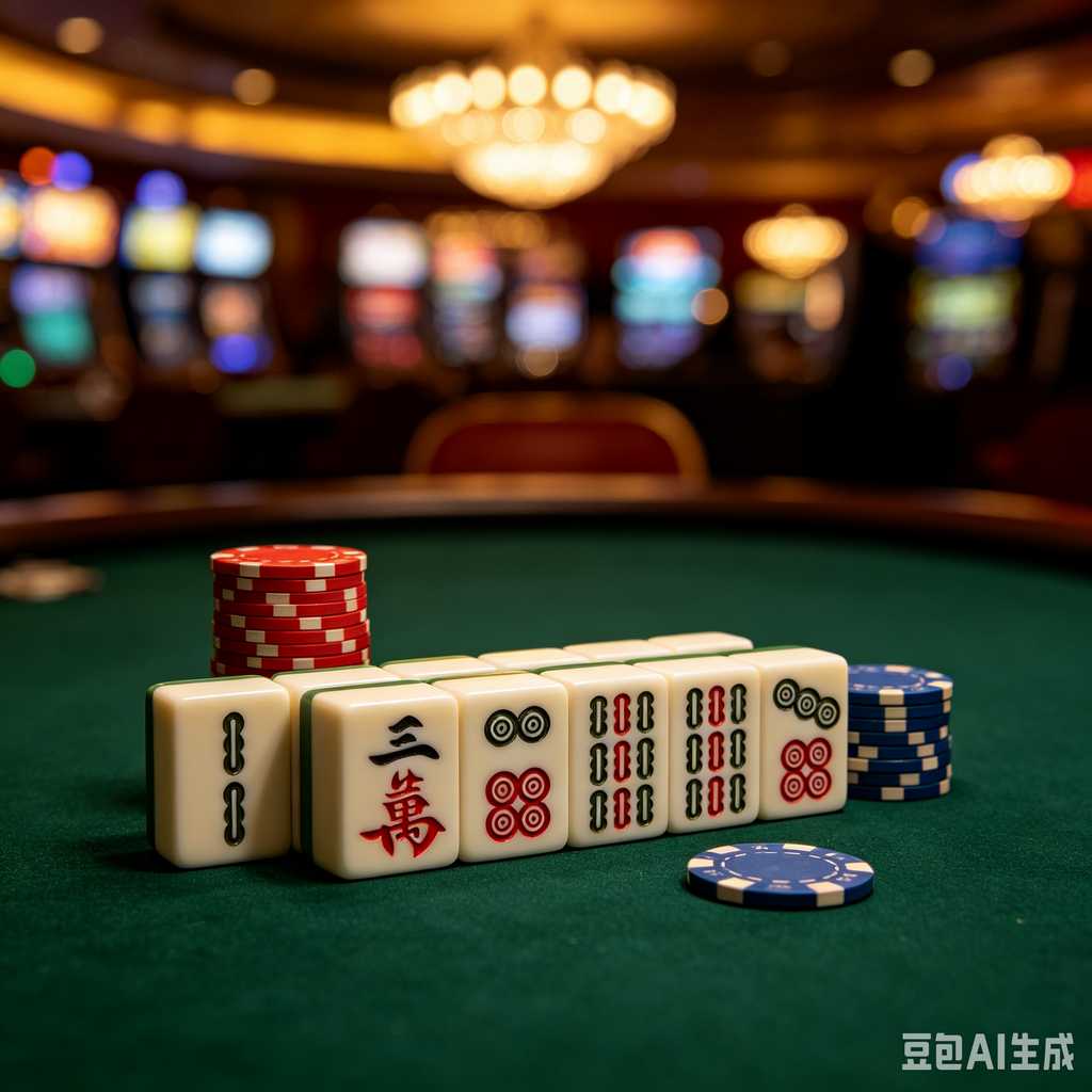 colorful mini mahjong tiles