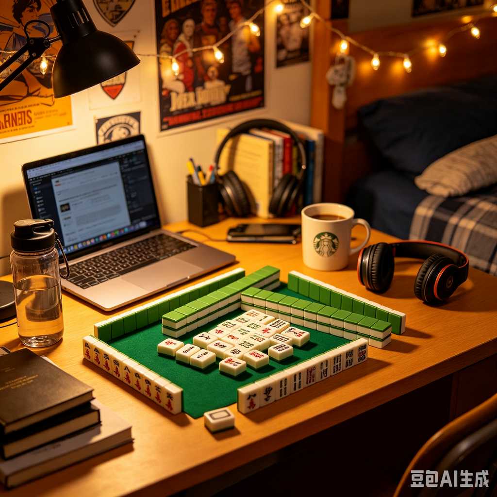 space saving mahjong game set