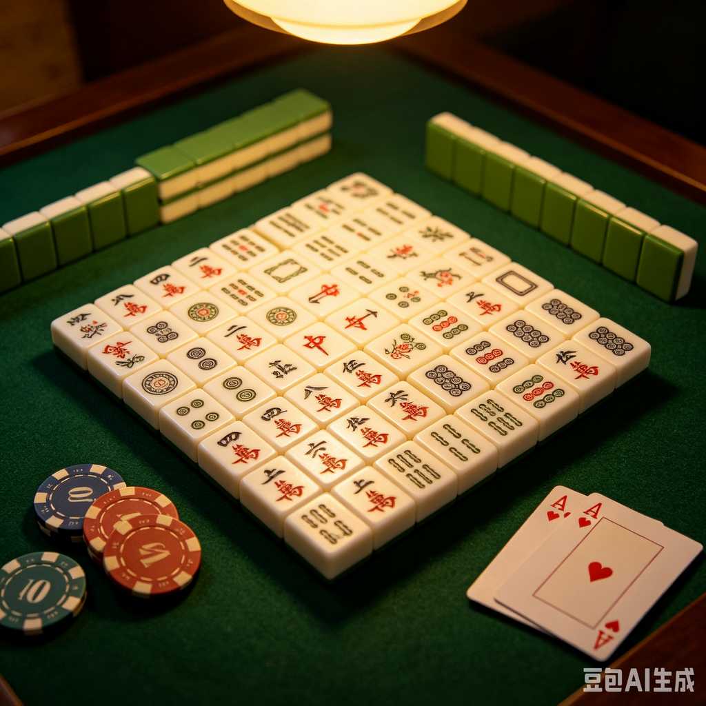 retro gift mahjong tiles